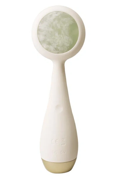 Pmd Pro Clean Rose Quartz Facial Cleansing Device In White