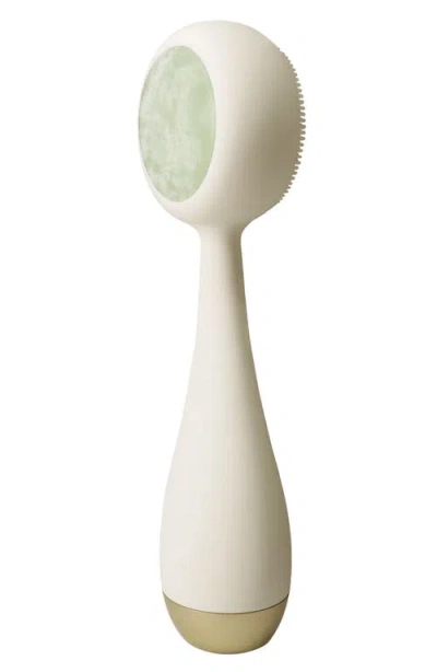 Pmd Pro Clean Rose Quartz Facial Cleansing Device In White