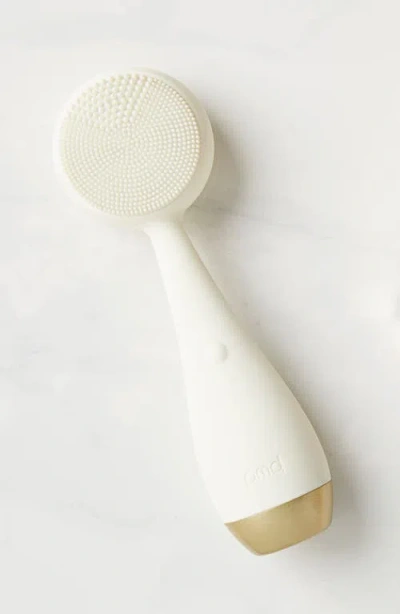 Pmd Pro Clean Rose Quartz Facial Cleansing Device In White