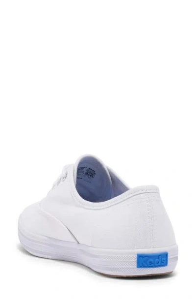 Keds Women Triple Kick Leather Sneakers In White In White