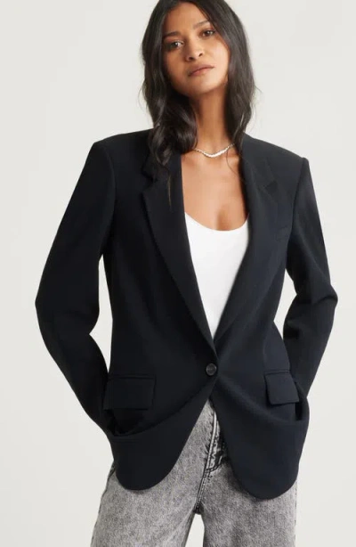 Open Edit The Curator Relaxed Blazer In Black