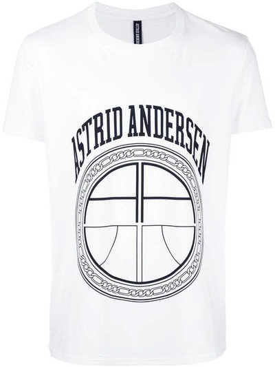 Astrid Andersen Essential Logo T In White