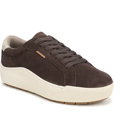Dr. Scholl's Take Time Platform Sneaker In Brown