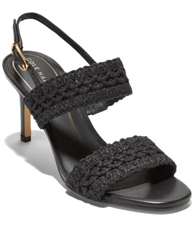 Cole Haan Harlan Woven Double Band Slingback Sandal In Multi