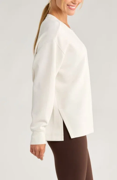 Zella Soft Luxe Tunic In White