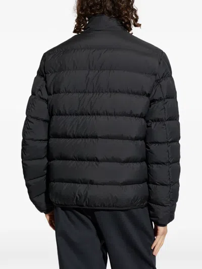 Moncler Baudinet Short Down Jacket, Men, Black, Size: 6 In Black