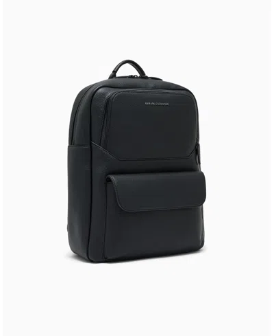 Armani Exchange Men's Backpack In Black