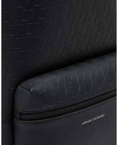 Armani Exchange Men's Backpack In Black