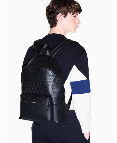 Armani Exchange Men's Backpack In Black
