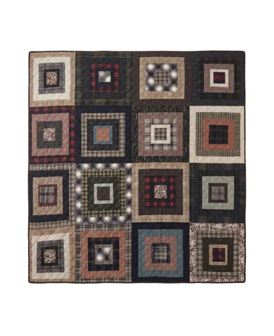 Donna Sharp Lodge Square Reversible Throw, 50"x 60" In Multi