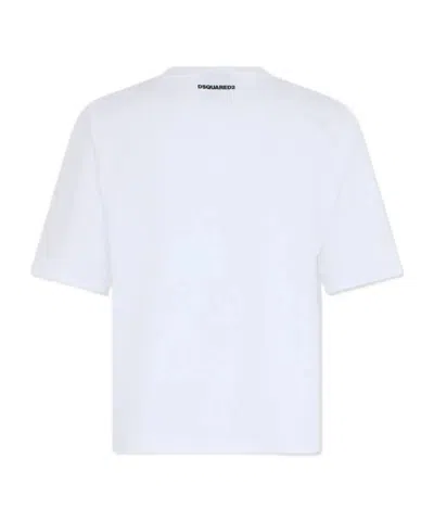Dsquared2 Iconique Crew-neck T-shirt In Multi