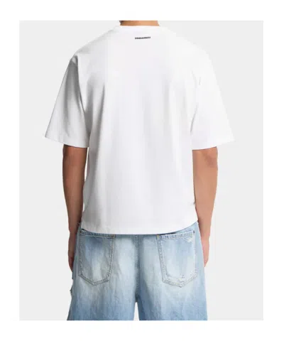 Dsquared2 Iconique Crew-neck T-shirt In Multi