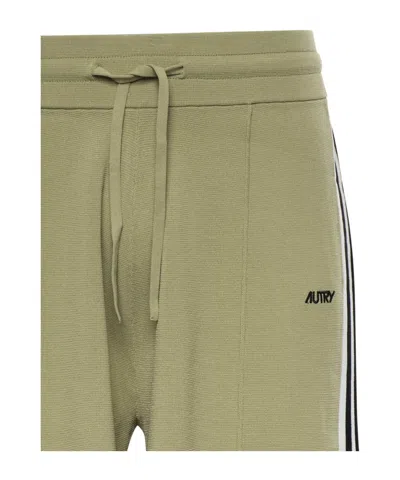 Autry Side Stripe Drawstring Shorts In Multi