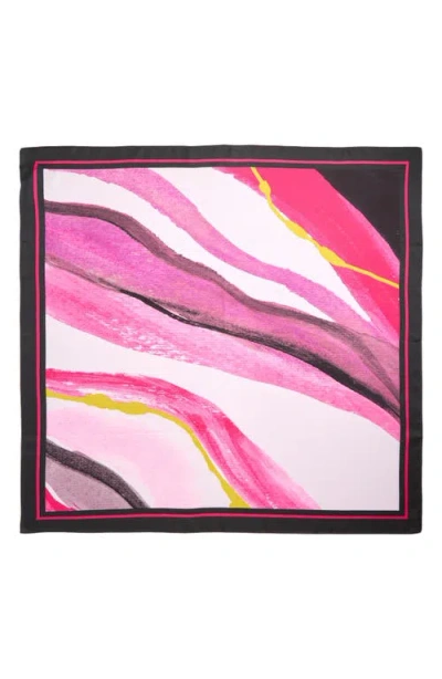 Nordstrom Printed Square Silk Scarf In Multi