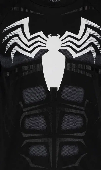 Marvel T-shirt & Mesh Shorts Set In Black