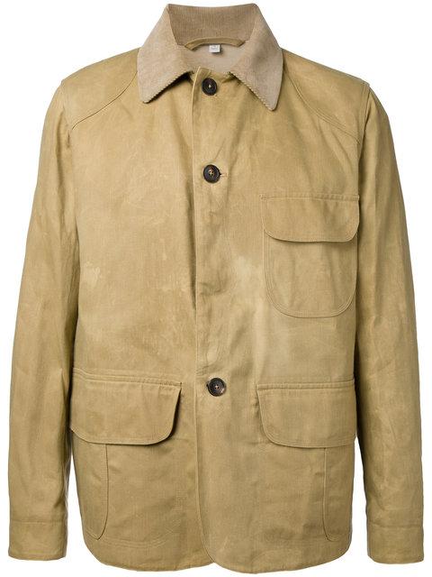 Kent & Curwen Panelled Shirt Jacket In Brown | ModeSens