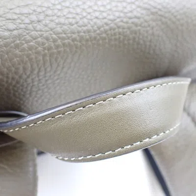 Pre-owned Coach Khaki Canvas Leather Backpack () In Brown