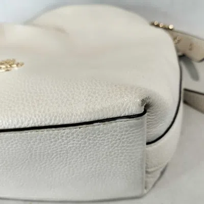Pre-owned Coach White Shoulder Bag ()