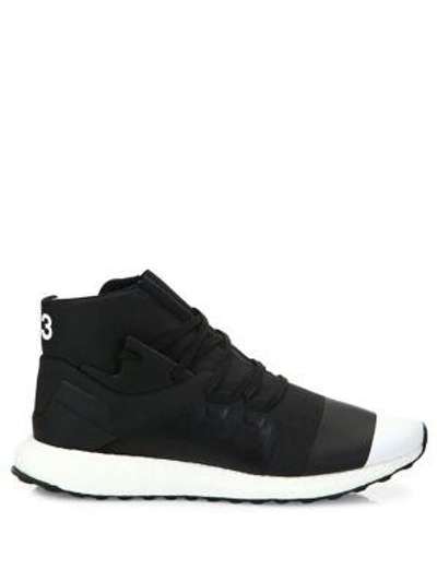 Shop Y-3 Kozoko High-top Sneakers In Black
