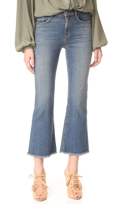 Siwy Emmylou Ankle Flare Jeans In Lonely Heart