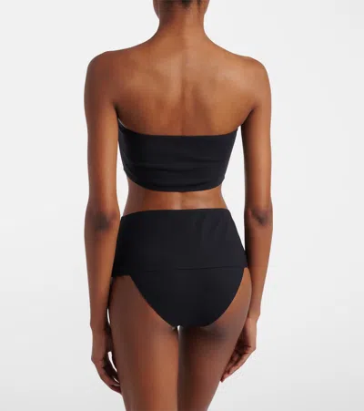 Alaïa Stretch-jersey Bikini In Black