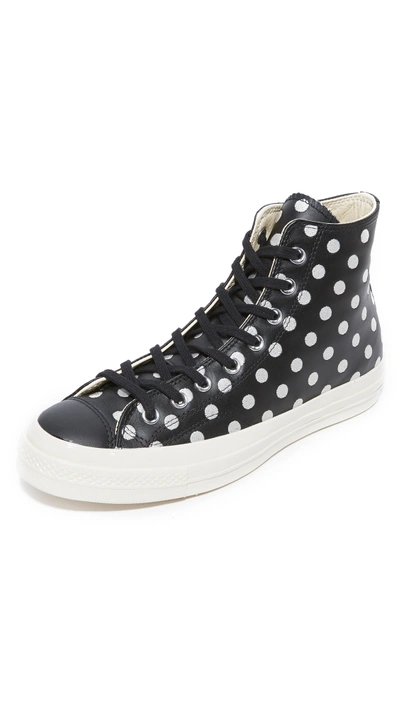 Shop Converse Chuck Taylor All Star Sneakers In Black/parchment