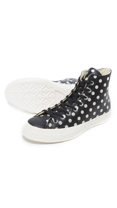 Shop Converse Chuck Taylor All Star Sneakers In Black/parchment