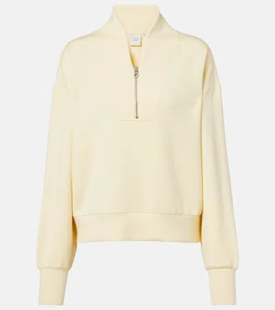 Varley Davidson Half Zip Sweatshirt In Neutral