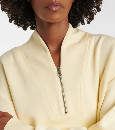 Varley Davidson Half Zip Sweatshirt In Neutral