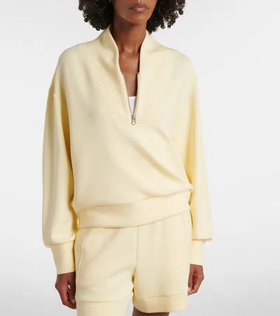 Varley Davidson Half Zip Sweatshirt In Neutral