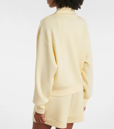 Varley Davidson Half Zip Sweatshirt In Neutral