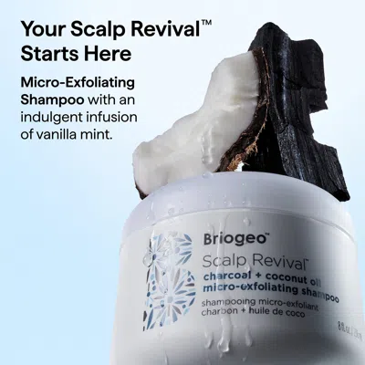 Briogeo Scalp Revival Charcoal + Coconut Oil Micro-exfoliating Scalp Scrub Shampoo 32 oz/ 936 ml In 8 Fl oz