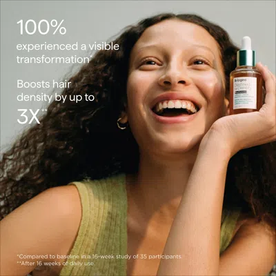 Briogeo Destined For Density™ Megastrength+ Caffeine + Biotin Peptide Density Serum In Transparent