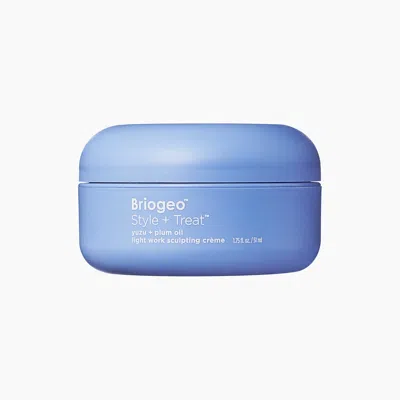 Briogeo Style + Treat Yuzu + Plum Oil Hair Styling Sculpting Creme 1.75 Oz. In Transparent