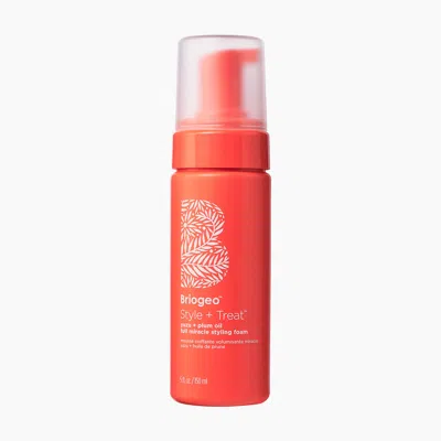 Briogeo Style + Treat Yuzu + Plum Oil Hair Styling Texture Foam In Transparent