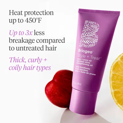 Briogeo Supreme Shine Strengthening Oil In Transparent