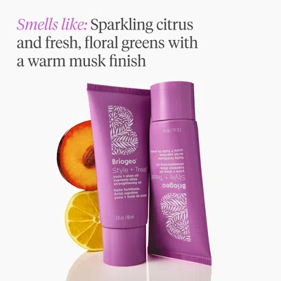 Briogeo Supreme Shine Strengthening Oil In Transparent