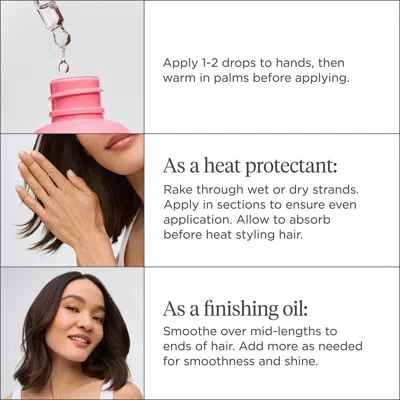 Briogeo 4-in-1 Weightless Hair Oil In Transparent