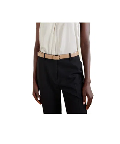 Tom Ford Solid Color Classic Belt In Brown