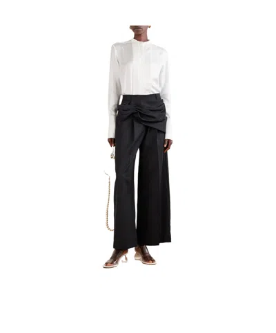 Simone Rocha Solid Mules In White