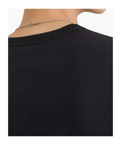 Dolce & Gabbana Cotton T-shirt With Patch In Black