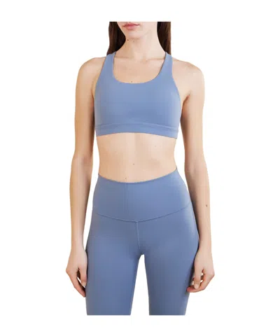 Lululemon Bra Medium Support, B/c Cup In Blue