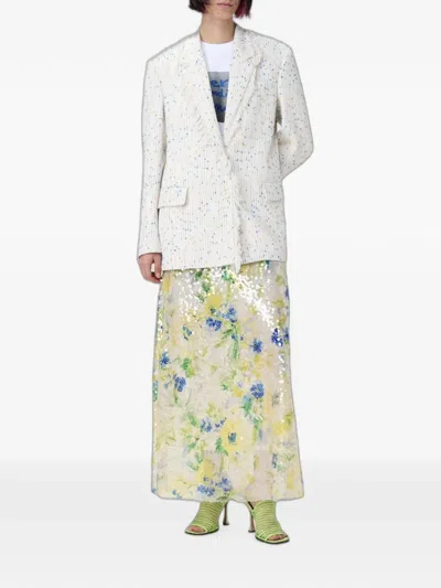 Msgm Blazer In White
