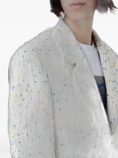 Msgm Blazer In White