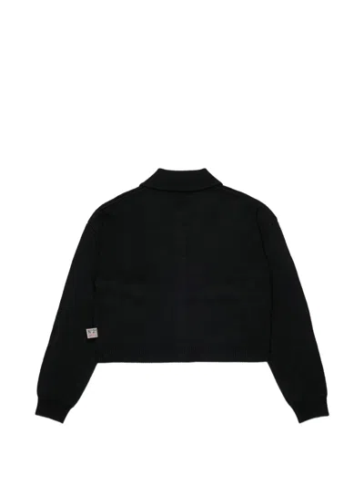 N°21 피터팬 칼라 가디건 In Black