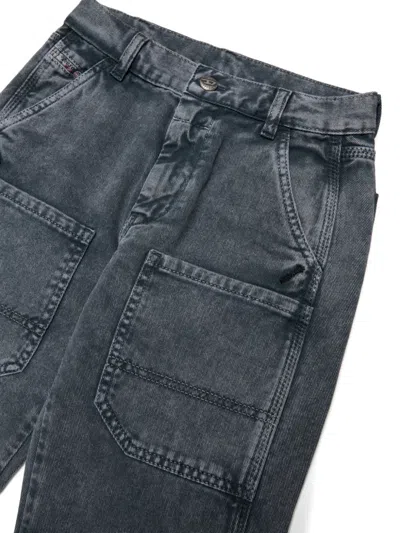 Diesel 패치 포켓 진 In Black