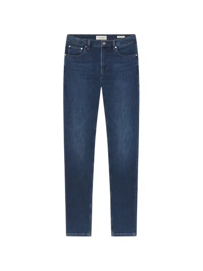Frame Modern Straight Jeans In Blue