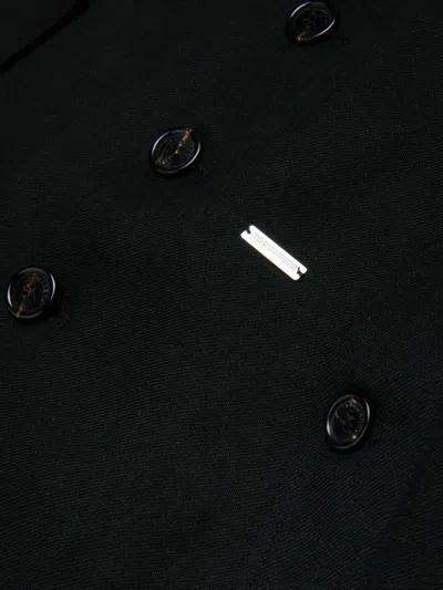 Dsquared2 로고 장식 봄버 재킷 In Black