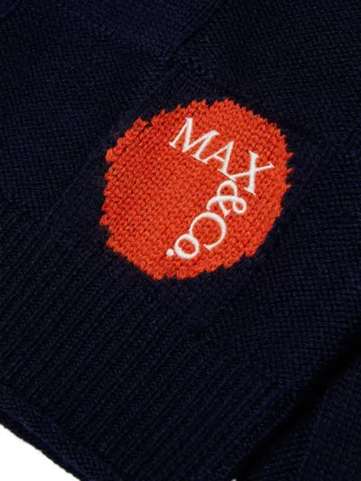 Max & Co 로고 패치 스웨터 In Black