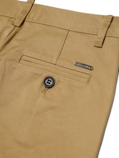 Dsquared2 로고 장식 플리츠 팬츠 In Multi